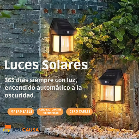 EcoBright – Foco LED Solar con Sensor de Movimiento